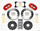 Wilwood Narrow Superlite 6R Front Hat Kit 12.88in Red 2006-Up Civic / CRZ