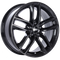 BBS SX 17x7.5 5x112 ET45 Crystal Black Wheel -82mm PFS/Clip Required