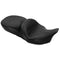Mustang 08-21 Harley Electra Glide,Rd Glide,Rd King,Str Glide Touring Summit 1PC Seat - Black