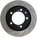 StopTech 07-09 Toyota Tundra / 08-09 Toyota Sequoia Front Right Slotted & Drilled Rotor