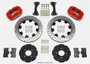 Wilwood Forged Dynalite Front Hat Kit 12.19in Drilled Red 90-99 Civic w/240 mm Disc
