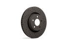Hawk Talon 2007 Mazda 3 Mazdaspeed Drilled and Slotted Front Brake Rotor Set