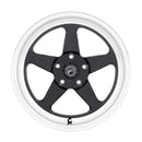 Forgestar D5 Drag 17x10 / 5x120 BP / ET45 / 7.3in BS Gloss Black Wheel