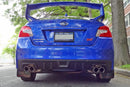 Rally Armor 15-21 Subaru WRX/STI (Sedan ONLY) Black UR Mud Flap w/ Blue Logo