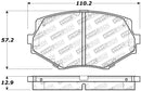 StopTech Performance 94-97/99-05 Miata w/Normal Suspension Front Brake Pads D635