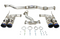 Invidia 08-14 Subaru WRX Hatchback Gemini Single Layer Titanium Tip Cat-back Exhaust