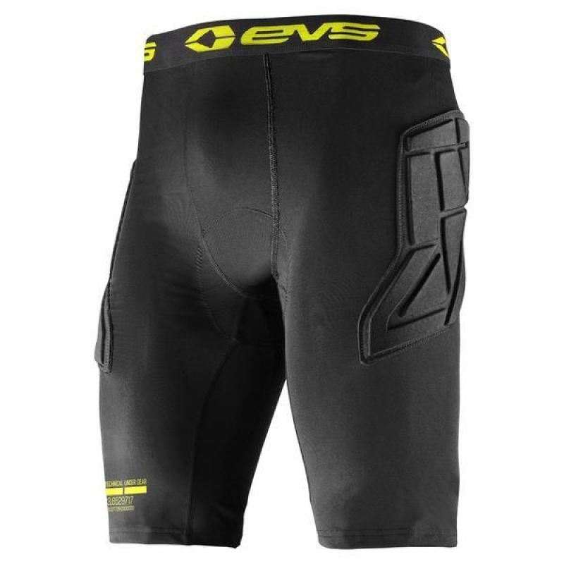 EVS Tug Padded Short Black - Small