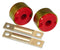 Prothane 90-93 Acura Integra Rear Trailing Arm Bushings - Red