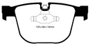 EBC 08-10 BMW M3 4.0 (E90) Redstuff Rear Brake Pads