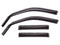 WeatherTech 2011-2015 Volkswagen Jetta/GLI Front and Rear Side Window Deflectors - Dark Smoke