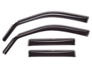 WeatherTech 04+ Nissan Titan Crew Cab Front and Rear Side Window Deflectors - Dark Smoke