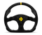 Momo MOD30 Steering Wheel 320 mm -  Black Suede/Black Spokes/1 Stripe