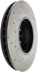StopTech 12-15 BMW 335i Drilled Left Front Rotor