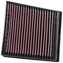 K&N 2017 Chevrolet Silverado 2500HD V8-6.6L DSL Replacement Drop In Air Filter