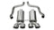 Corsa 05-08 Chevrolet Corvette C6 6.0L V8 Polished Xtreme Axle-Back Exhaust