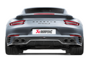 Akrapovic 16-17 Porsche 911 Turbo/Turbo S (991.2) Slip-On Line (Titanium) (Req. Tips/Diffuser)