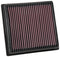 K&N 2017 Subaru Impreza L4-2.0L F/I Drop In Replacement Air Filter