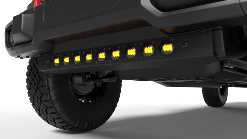 ORACLE Lighting 2019+ Jeep Wrangler JL / Gladiator JT Skid Plate w/ Integrated LED Emitters - Yellow