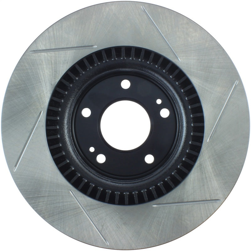 StopTech Power Slot 10 Hyundai Genesis Coupe Non-Track Front Right Slotted Rotor