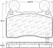 StopTech Performance 14-19 Cadillac CTS Front Brake Pads