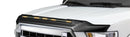 AVS 2016-2018 Chevy Silverado 1500 Aeroskin Low Profile Hood Shield w/ Lights - Black