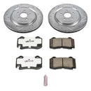 Power Stop 09-15 Cadillac CTS Rear Z26 Street Warrior Brake Kit