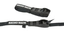 Rhino-Rack Rapid Tie Down Straps w/Buckle Protector - 3.5m/11.5ft - Pair - Black