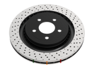 DBA 17-21 Honda Civic Type R Hatch Rear 4000 Series Drilled Rotor