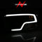 ANZO 09-18 Dodge Ram 1500 Plank Style Projector Headlights Black w/ Halo