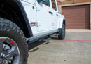 N-Fab Predator Pro Step System 2019 Jeep Wrangler JT 4DR Truck Full Length - Tex. Black