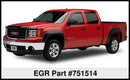 EGR 07-13 GMC Sierra LD 6-8ft Bed Rugged Look Fender Flares - Set (751514)