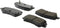 StopTech 15-18 Ford Mustang Rear Street Brake Pads w/Shims & Hardware