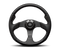 Momo Jet Steering Wheel 350 mm -  Black AirLeather/Black Spokes