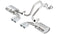 Borla 97-04 Chevrolet Corvette 5.7L 8cyl ATAK SS Catback Exhaust