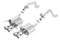 Borla 14-15 Chevy Corvette C7 w/ AFM w/o NPP S Type Rear Section Exhaust Quad Rd RL Tips