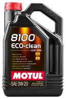 Motul 5L Synthetic Engine Oil 8100 0W20 Eco-Clean