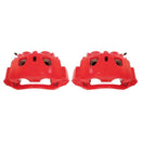 Power Stop 11-19 Chevrolet Silverado 2500 HD Front Red Calipers w/Brackets - Pair
