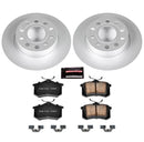 Power Stop 10-13 Audi A3 Rear Z23 Evolution Sport Coated Brake Kit