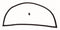 Omix Liftgate Inner Glass Seal 76-86 Jeep CJ7