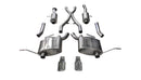 Corsa 11-21 Jeep Grand Cherokee 3.6L Dual Rear Exit Sport Exhaust w/ 4.5in Pro-series Tips