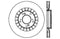 StopTech 00-09 S2000 Slotted & Drilled Right Front Rotor