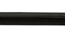 Vibrant -8 AN Black Nylon Braided Flex Hose .44in ID (50 foot roll)