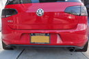 Rally Armor 15-21 VW Golf/GTI/TSI Black UR Mud Flap w/ White Logo