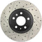 StopTech Power Slot 09-10 Audi A4/A4 Quattro / 08-10 A5 / 10 S4 Front Right Drilled & Slotted Rotor