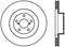 StopTech 02-10 Subaru WRX Slotted & Drilled Left Front Rotor (exc. STi)