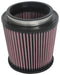 K&N Universal Air Filter 4in Flange / 5-3/8 in Base / 4-1/2in Top / 5in Height