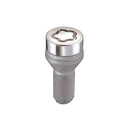 McGard Wheel Lock Bolt Set - 4pk. (Cone Seat) M12X1.5 / 17mm Hex / 25.5mm Shank Length - Chrome