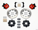 Wilwood Combination Parking Brake Rear Kit 11.75in Red Mini Cooper (Requires 17in Wheels)