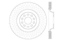 StopTech Slotted & Drilled Sport Brake Rotor