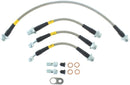 StopTech 08-11 Scion xB Rear Stainless Steel Brake Lines